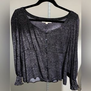 LOFT Top | Scoop Neck | Long Sleeve